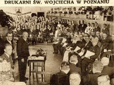 Kolebka wielkopolskiego drukarstwa - Drukarnia św Wojciecha w poznaniu