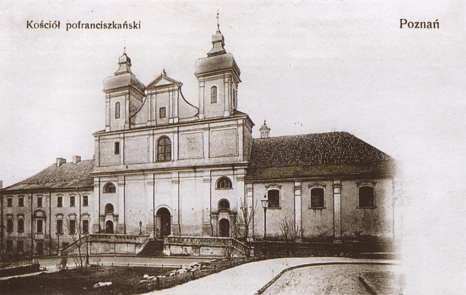 Wjazdową), (1919-1921) Kościół Franciszkanów (św. Antoniego Padewskiego).