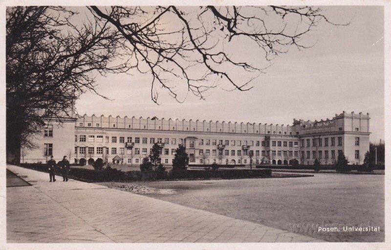 Nr 4: ulica Grunwaldzka w 1914 r. - fot. Biblioteka UAM Nr 5: ulica Grunwaldzka w 1914 r. - fot. Muzeum Historii Miasta Poznania Nr 6-8: Collegium Chemicum,