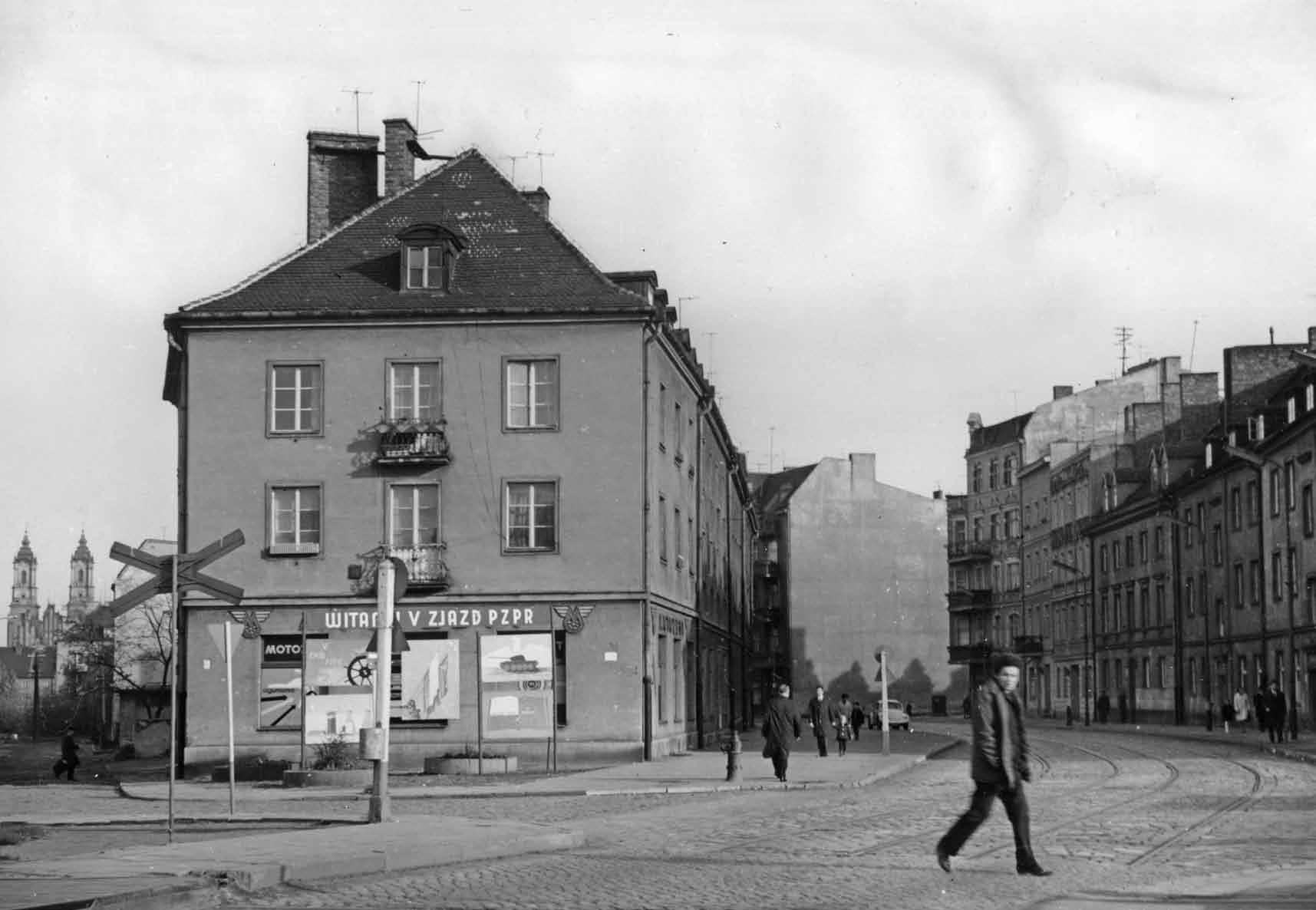 Przebudowane Chwaliszewo - rok 1968.