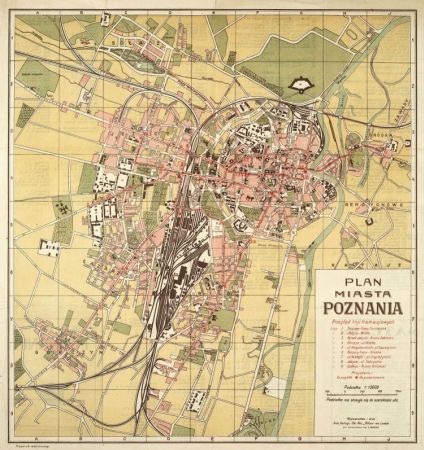 Plan Miasta Poznania